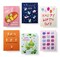 Twigs Paper - Artful Birthdays Illustrated Birthday Card 12-Count - Artistic Birthday Greeting Cards with Envelopes - Colorful Birthday Stationery - Eco-Friendly Recycled Paper - Made in USA (5.5 x 4.25)